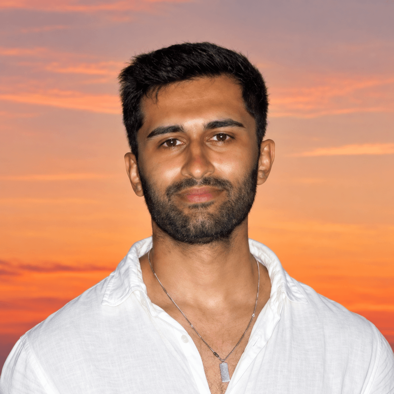 Aseem at sunset